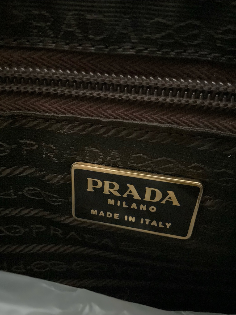 Prada raso catena Tote with Gold Chain Handles - Picture 16 of 16